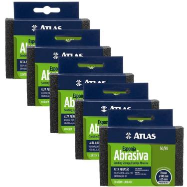 Imagem de Esponja Abrasiva Rígida Alta Abrasividade Kit 05 Un