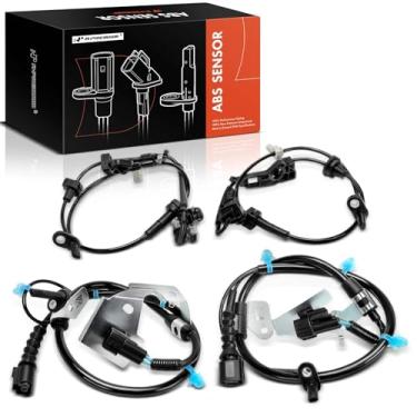 Imagem de A-Premium Sensor de velocidade da roda ABS dianteiro e traseiro 4 peças compatível com modelos Honda - Accord 2023 2024 2025