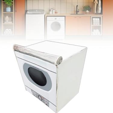 Imagem de CAPA PARA SECADORA BRASTEMP 10KG ACTIVE SUSPENSA TRANSPARENTE (BRANCO)