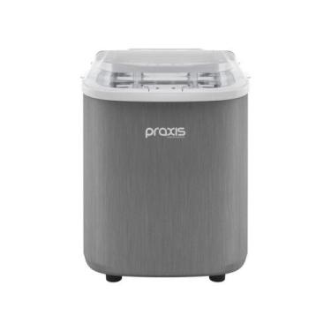 Imagem de Máquina De Gelo Praxis MGP12 12kg Inox 110V, 110V