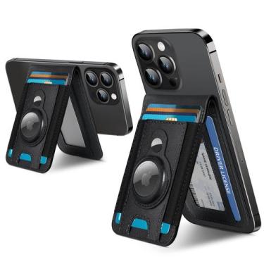 Imagem de Carteira magnética ExtreLife para iPhone 16/15/14/13/12 com AirTag