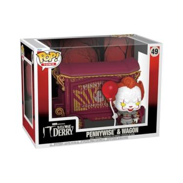 Imagem de Funko Pop! Town: Welcome To Derry - Pennywise & Wagon - Figura de vinil colecionável - ideia de presente - Mercadoria oficial - brinquedos para crianças e adultos - TV Fans