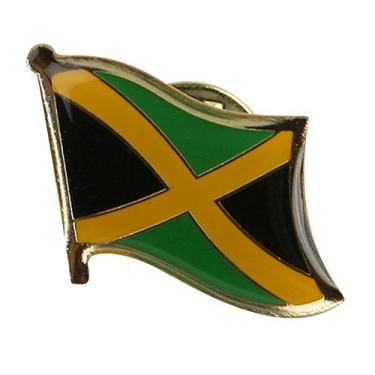 Imagem de Broche de lapela com bandeira rasta - Jamaica W03S64C