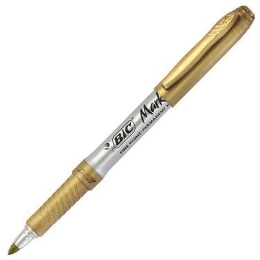 Imagem de Marcador Permanente Marking Dourado Metálico 971150 Bic