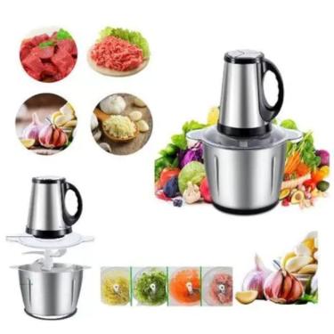 Imagem de Multiprocessador De Alimentos Elétrico Picador 3 Litros 127V