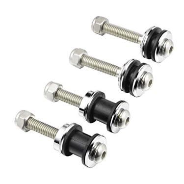 Imagem de PBYMT - Kit de ferragens destacáveis para encosto de barra Sissy, compatível com Harley Sportster XL 883 1200 2004-2019