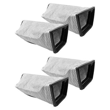 Imagem de 4 Cloth Bags Liner Replacement for Hoover Porta Power Swingette S1015 S1029, CH30000 Commercial Canister Vacuum, Reusable Canister/Upright Vacuum Cleaner Bag Replace 43662023