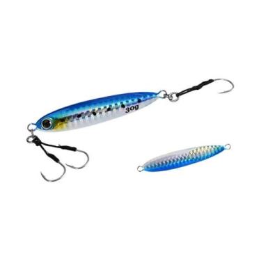 Imagem de Isca De Pesca Slim Metal Jig 15g 20g 30g BLUX Slow Blatt Para Pesca Em