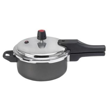 Imagem de Panela De Pressao Preta Com Camada Antiaderente 3 Litros - Multiflon