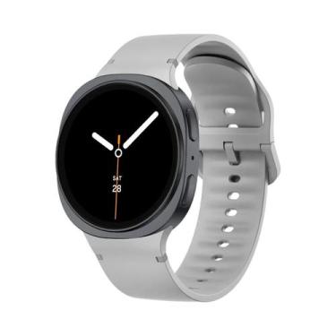 Imagem de Pulseira De Silicone Para Samsung Galaxy Watch 8 Classic 40mm 44mm 46m