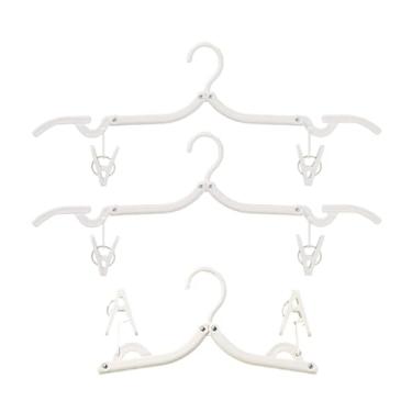 Imagem de Cabides de viagem para cruzeiros – cabides dobráveis para cruzeiro, rack antiderrapante, organizador de armário, ganchos portáteis para faculdade, dormitório, trailer, lavanderia, casa