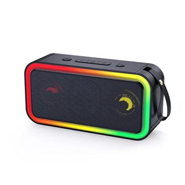 Imagem de YWangQiang Alto-falante de potência de saída de 40 W com amplificador classe D, excelente alto-falante HiFi de desempenho de graves, à prova d'água IPX7