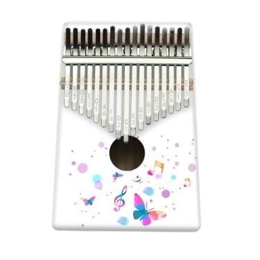 Imagem de Piano de polegar Kalimba piano de polegar 17 notas instrumento de piano de dedo kalimba profissional
