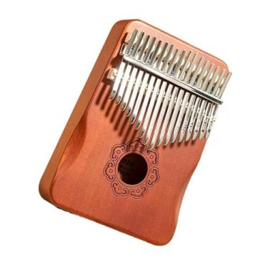 Imagem de Piano de dedo kalimba de 17 teclas para iniciantes kalimba profissional