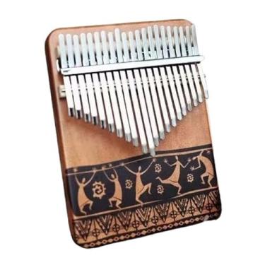 Imagem de Piano de polegar Kalimba instrumento musical de 21 teclas kalimba profissional
