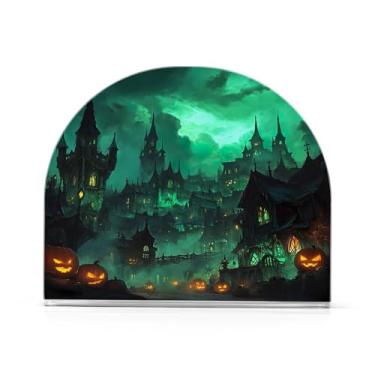 Imagem de xigua Porta-guardanapos de papel acrílico transparente elegante para mesas dispensador de papel de seda independente para mesa de jantar restaurante decoração de casa, 1 pacote