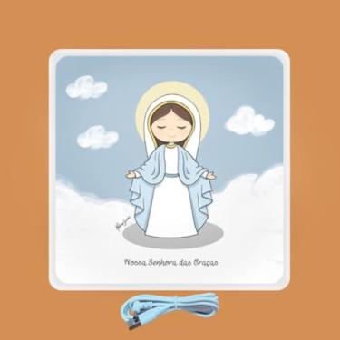 Imagem de Luminária USB - I Love Tu – Santa Maria