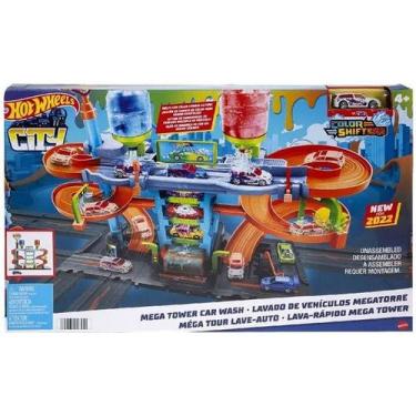 Imagem de Hot Wheels CITY Mega CAR WASH Mattel HDP05