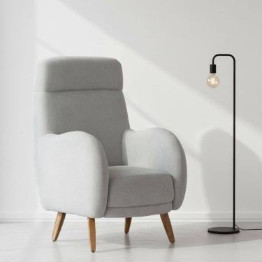 Imagem de Poltrona de Amamentação Fixa 4 Pés Afeto Verde Claro