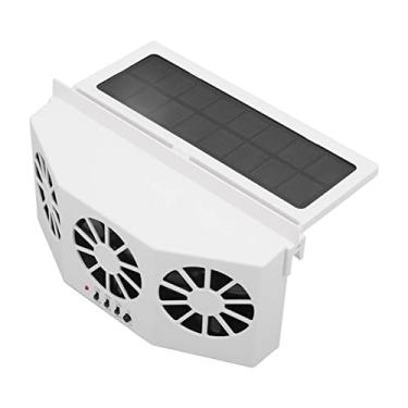 Imagem de aqxreight Resfriador de Carro Movido a Energia Solar de Ventilação Com Ventilador Triplo para Resfriamento Mais Rápido, Controle de Odor e Eficiência Energética Refrigerador Automático para