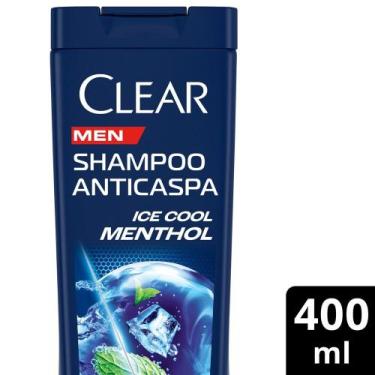 Imagem de Shampoo Anticaspa Clear Men Ice Cool Menthol 400ml