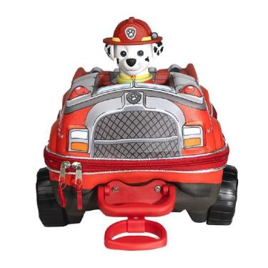 Imagem de Mochila Rodinha HotWheels Patrulha Canina Carrinho Formato 3D Maxtoy A