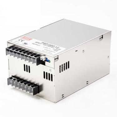 Imagem de Mean Well 600W Com Pfc E Unidade De FunçãO Paralela Pacote De Energia 48v Converta Um Computador De Mesa De LaboratóRio Para Jogos 12V 50A (PSP-600-12 12V/50A/600W/PFC and Parallel)
