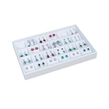 Imagem de Suporte de joias para exibição de brincos para casa, quarto, anel organizador de joias para uso em exibição de joias