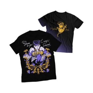 Imagem de Camiseta Unissex De Manga Curta JoJo's Bizarre Adventure Anime Manga, 