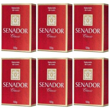Imagem de Sabonete Senador Classic 130G Kit com 6