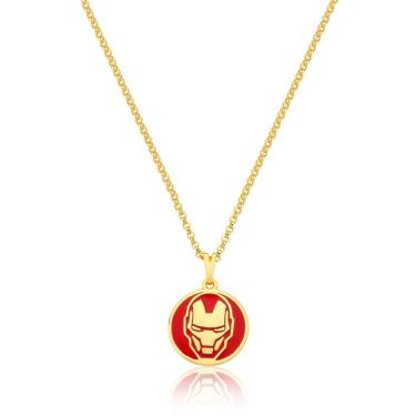 Imagem de Colar Homem De Ferro Revestido Em Ouro