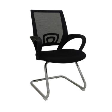Imagem de Cadeira De Escritório Santiago - Preta Fixa