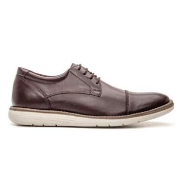 Imagem de Sapato Oxford Masculino Couro Legitimo Esporte Fino Elegante Terno Cas