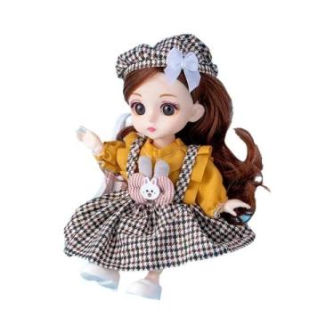Imagem de Boneca Princesa Articulada De 16cm Com 13 Juntas, Brinquedo DIY BJD Co