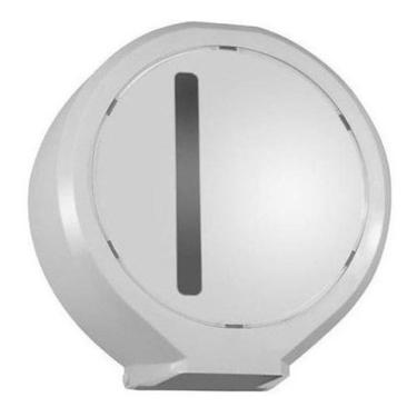 Imagem de Suporte para Papel Higiênico Elite para Rolo de 300 a 400M com Visor e Fechadura ABS Br...