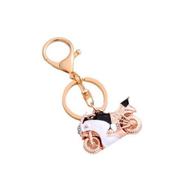 Imagem de Chaveiro: strass para motocicletas, liga de zinco, 2,8 x 4,3 cm, 29,5 