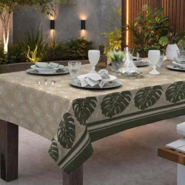 Imagem de Toalha De Mesa 4 Lugares Quadrada Premium Linhão 1,40x1,40m - raner, C