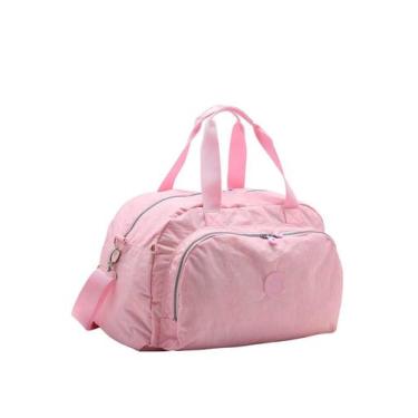 Imagem de Bolsa Grande Nylon Republic Vix 4732235 Viagem Academia, Rosa