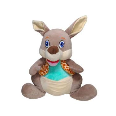 Imagem de Canguru de Pelúcia com Roupa 35cm - Tuka Toy