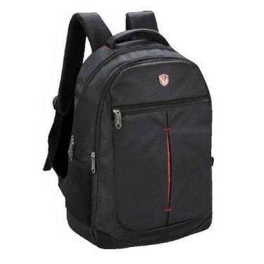 Imagem de Mochila Escolar Notebook SBFS-9001 Preta - Fuseco - Tendtudo
