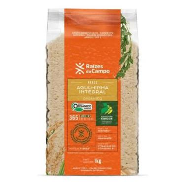 Imagem de Arroz Agulhinha Integral Orgânico Raízes do Campo 1kg