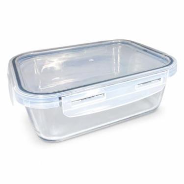 Imagem de Kit Pote Vidro Hermético 1040ml Organizador Forno e Frezeer - - LP HOU