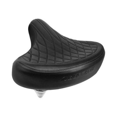Imagem de Selim De Bicicleta Ergonômico Oversized BUCKLOS, Largo E Espesso, Conf