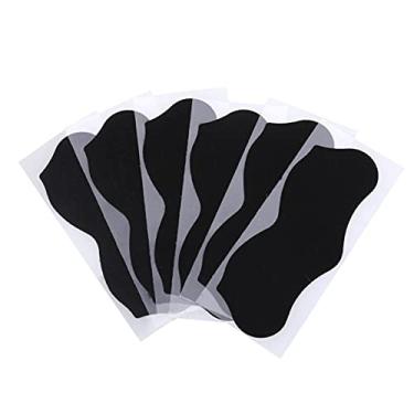 Imagem de Lurrose 10 peças de tiras de cravo, removedor de poros de carvão, folha de limpeza profunda dos poros do nariz para mulheres, homens, rosto e pele do nariz (preto)