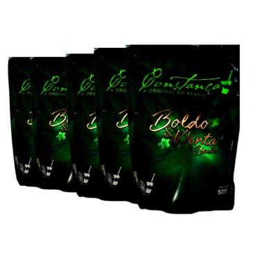 Imagem de Erva Mate para Tereré Constança - Boldo, Menta e Limão (Fardo c/ 10 UN)