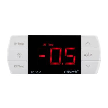 Imagem de Controlador Temperatura Seleção Operação Refri/Aque Elitech