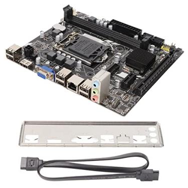 Imagem de Placa-mãe DDR3 1155, Placa-mãe Quad Core H61M Dual Channel, 1155 Pin DDR3 VGA HD Multimídia Interface estável Power Computer Placa-mãe