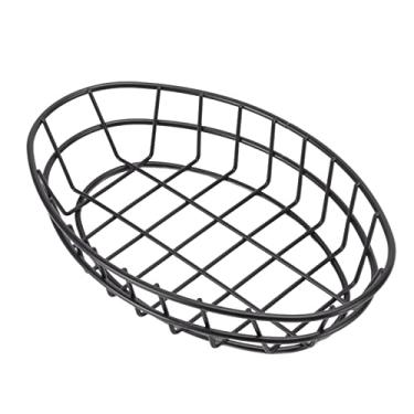 Imagem de Cesta de Lanche Portátil Compacta de Aço Inoxidável 304 para Fritadeira Doméstica (Forma oval)