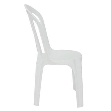 Imagem de Cadeira De Plástico Torres Economy Branca Tramontina