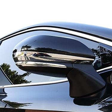 Imagem de JIERS Para Toyota Avalon 2018 2019, ABS cromado espelho retrovisor de carro decoração tira adesivo acabamento acessórios de estilo de carro